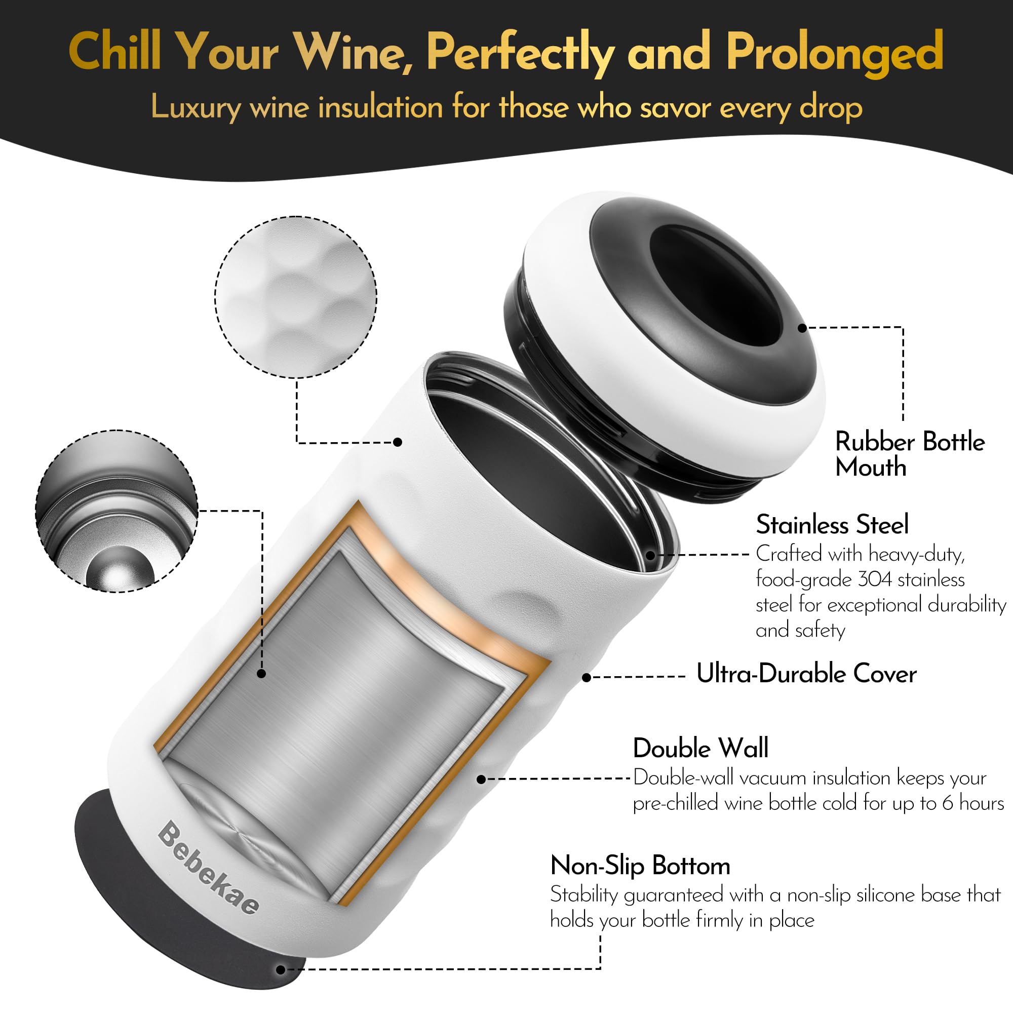 bebekae silicone base detail showing non-slip stability and surface protection