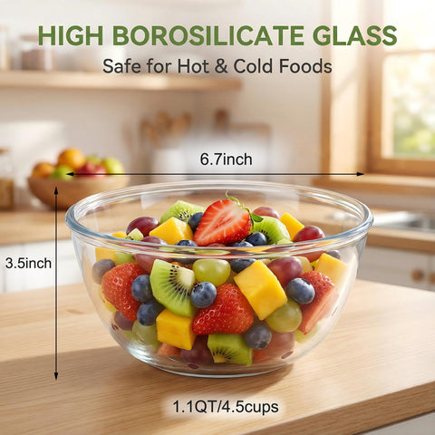 BECFISH nested bowls stacked neatly to save space and simplify cabinet storage benefit