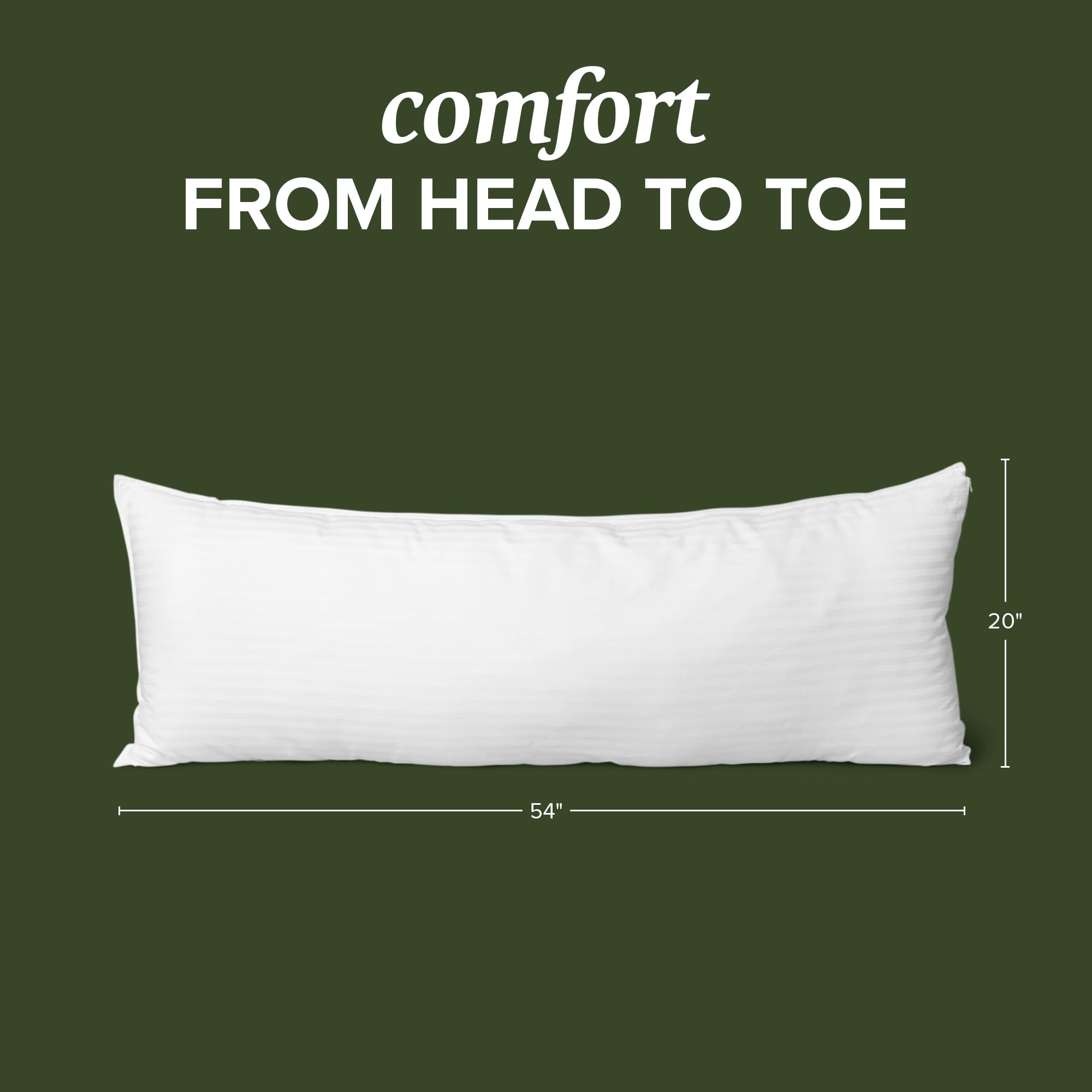 Beckham Hotel Collection pillow propped for reading showing ergonomic back support