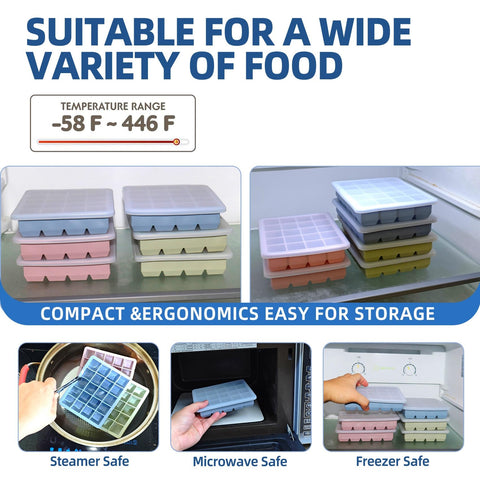 BECOKIT tray beside a tablespoon spoon demonstrating precise portion size and convenience