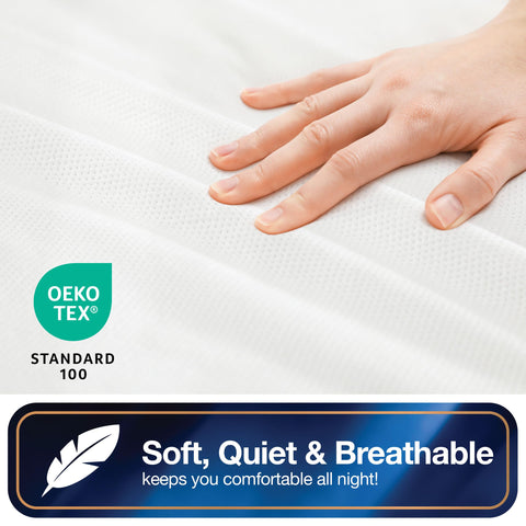 Bed Bug Blocker liquid beading on surface demonstrating water and stain resistance