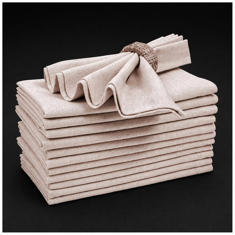 Bedding Craft folded napkin at place setting showing elegant table styling benefit