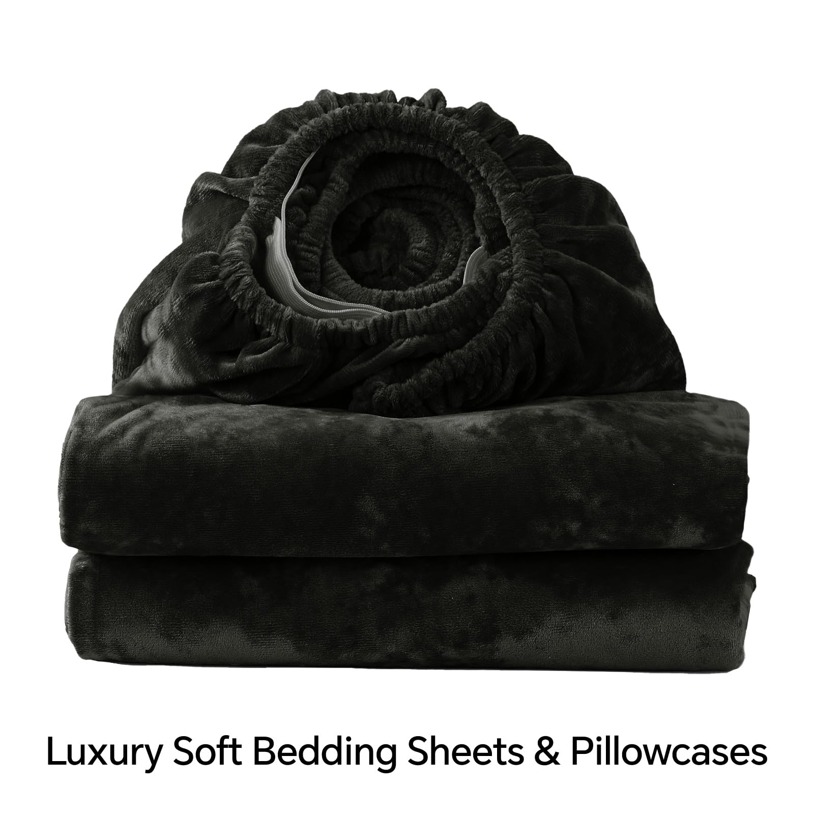 BEDELITE styled bedroom setting conveying cozy sophistication