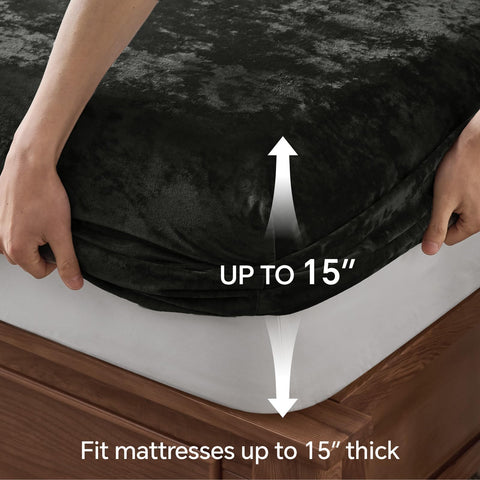 BEDELITE elastic corner detail showing secure hold