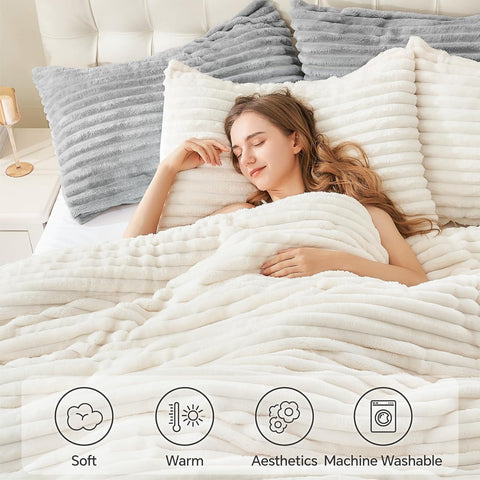 BEDELITE matching pillowcases and comforter corner showing coordinated bedding set benefit