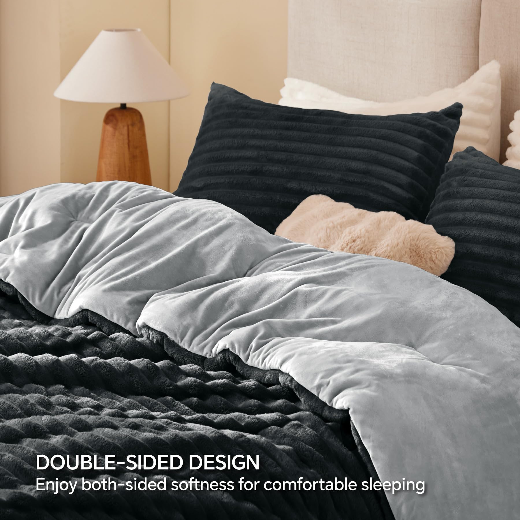BEDELITE pillowcase and edge stitching close-up showing durable finish and neat trim