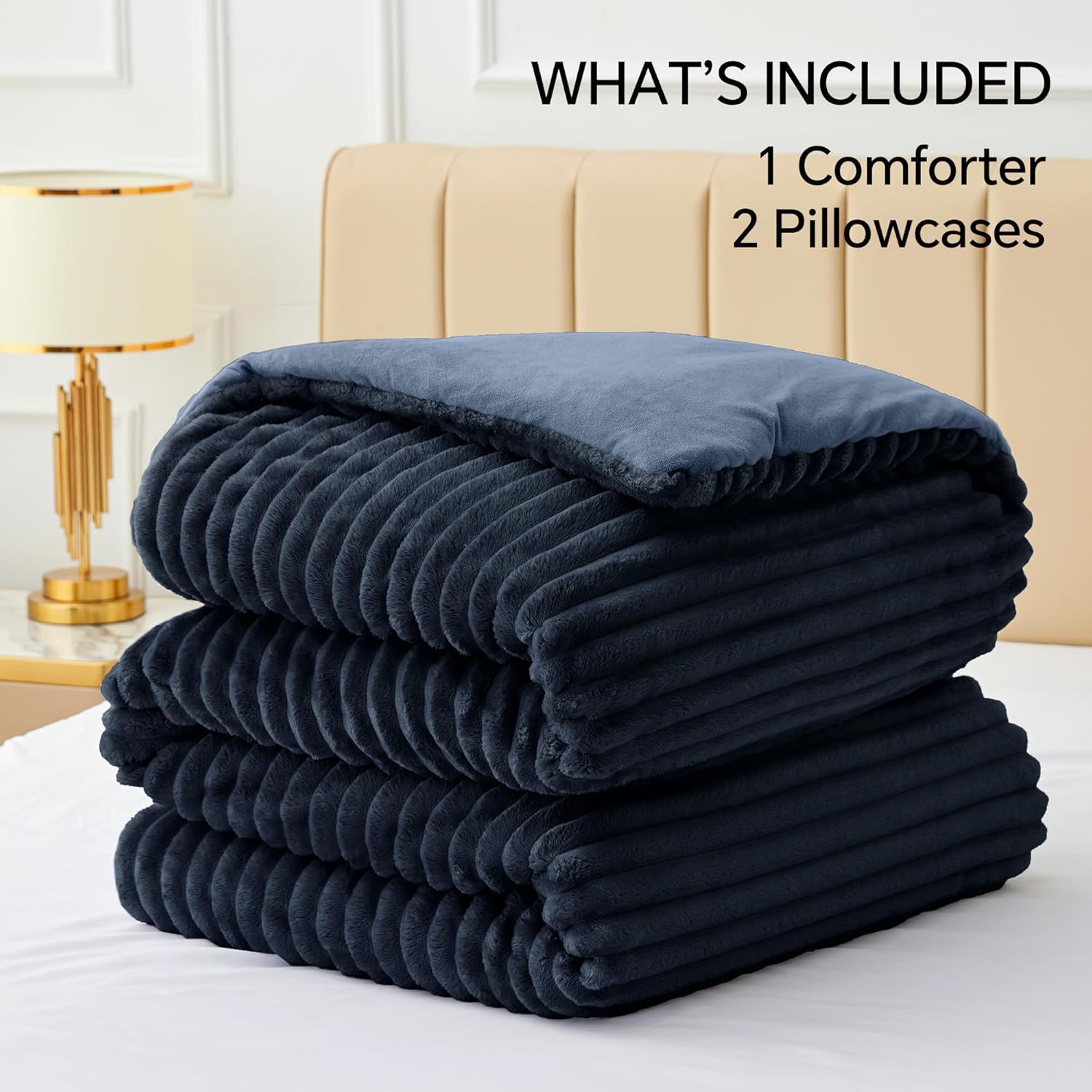BEDELITE pillowcase and stitched edge detail indicating quality finish and durability