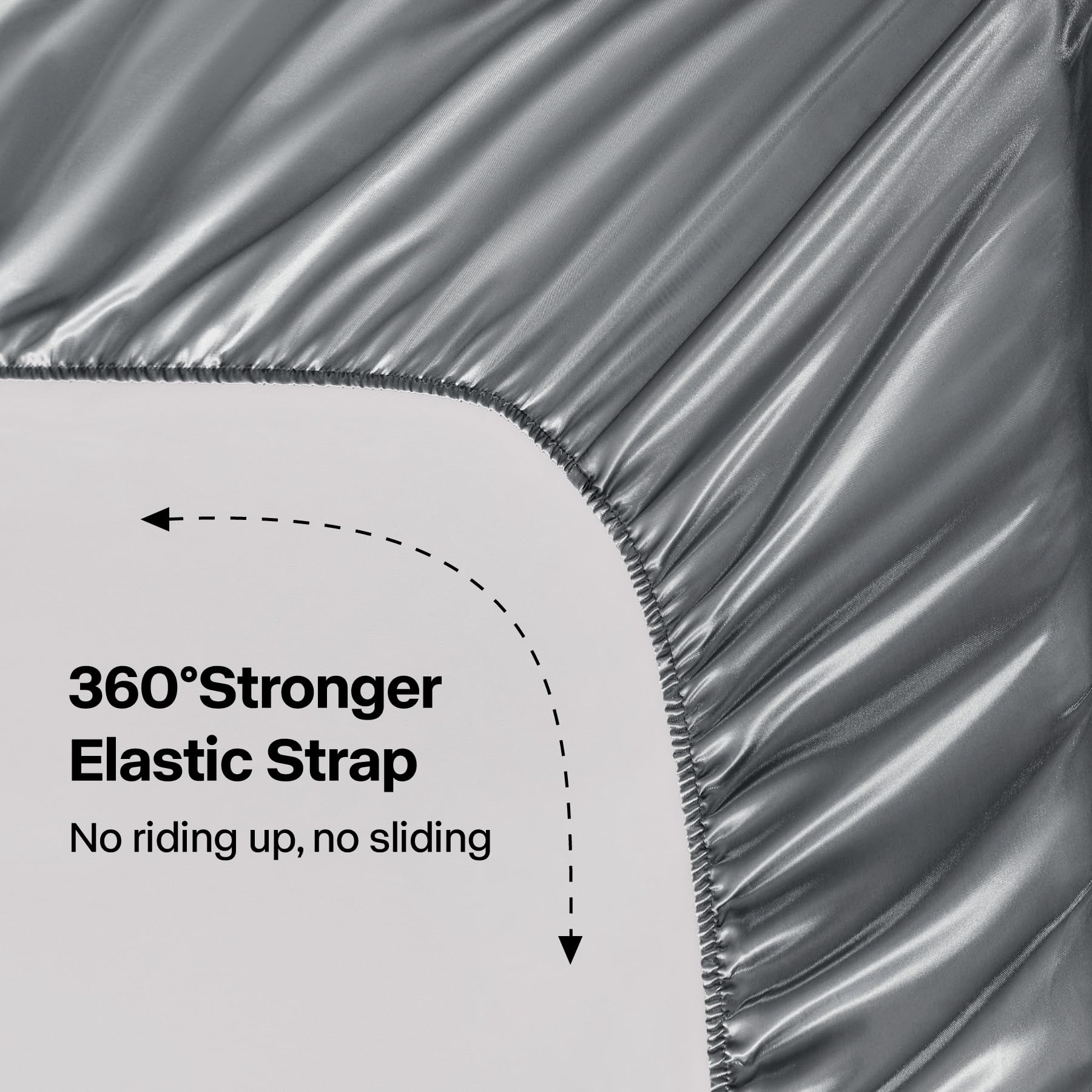 BEDELITE pillowcase stitching close-up demonstrating durable seams and longevity