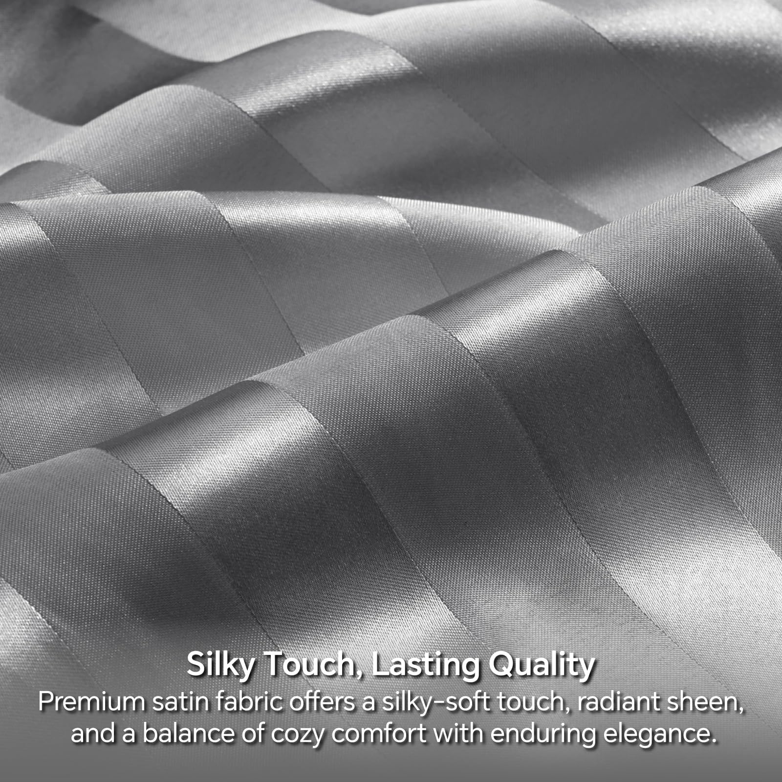 BEDELITE two pillowcases laid on bed demonstrating coordinated look and comfort benefit