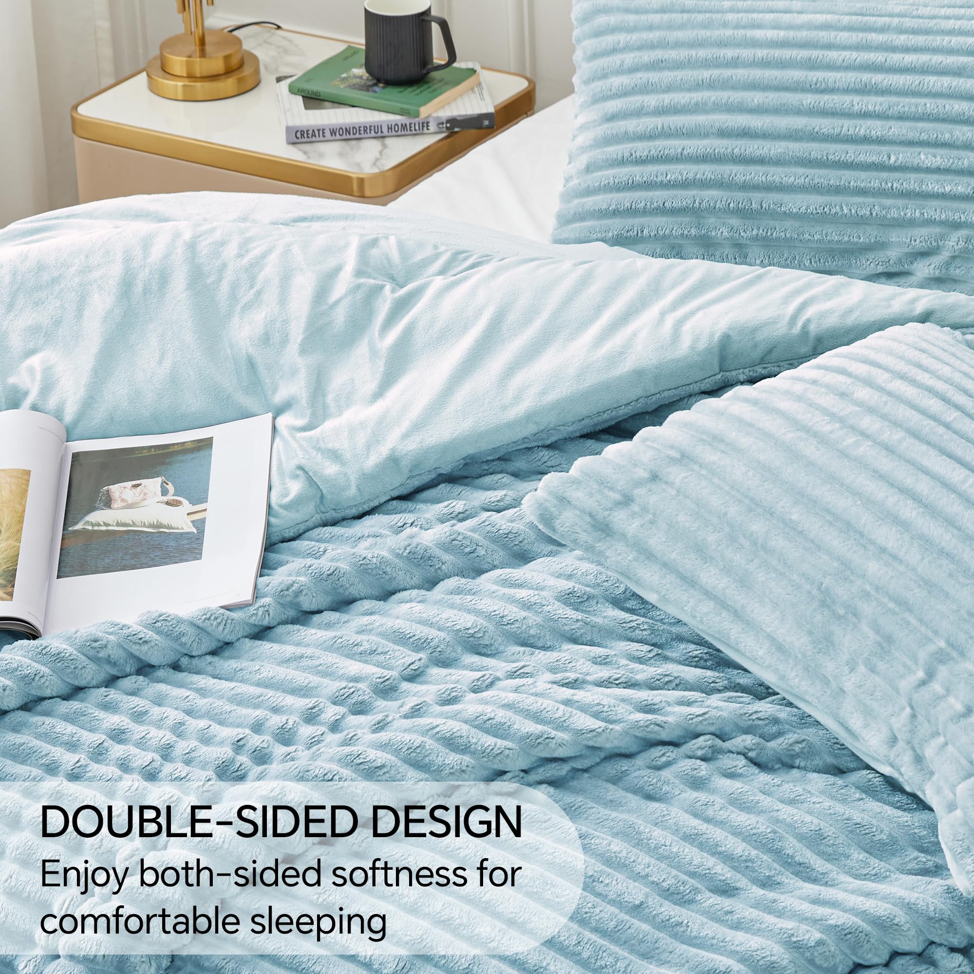 BEDELITE stitched edge and quilting detail ensuring durability and even fill distribution