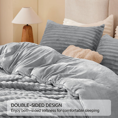 BEDELITE styled bed in a bedroom demonstrating modern look and inviting comfort