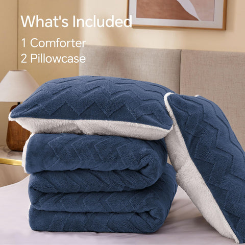BEDELITE texture hand touch closeup showing plush pile and gentle loft for comfort