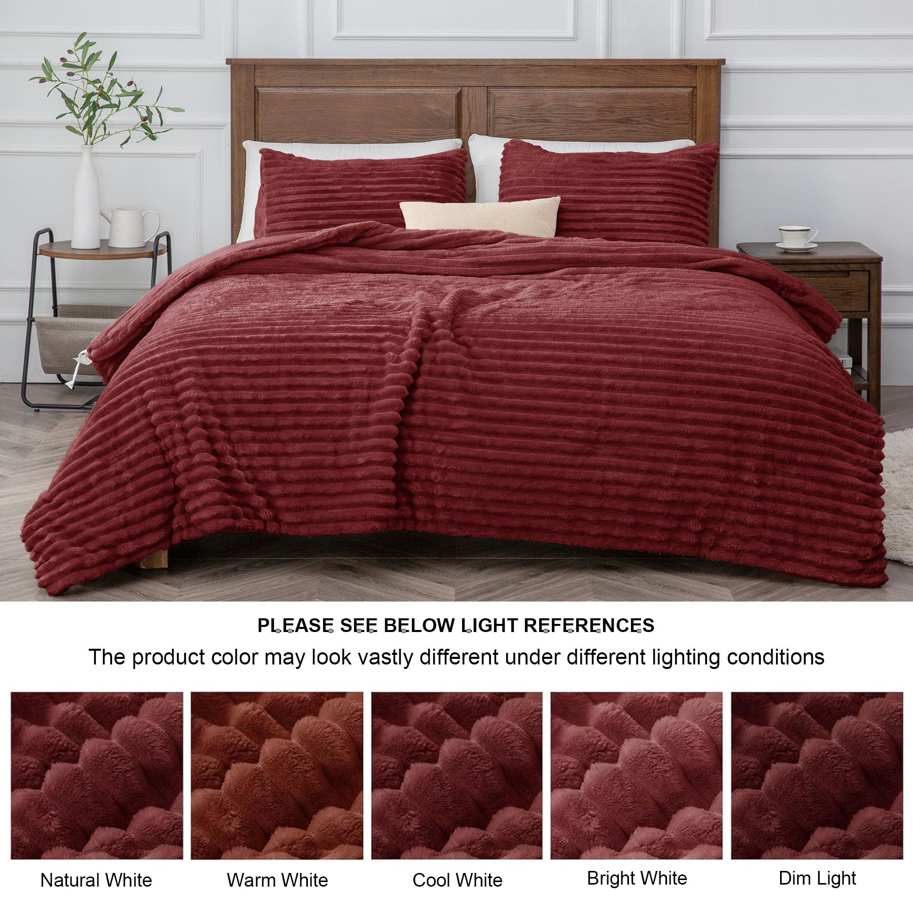 BEDELITE close view of stripe pattern showing 3D texture and visual depth