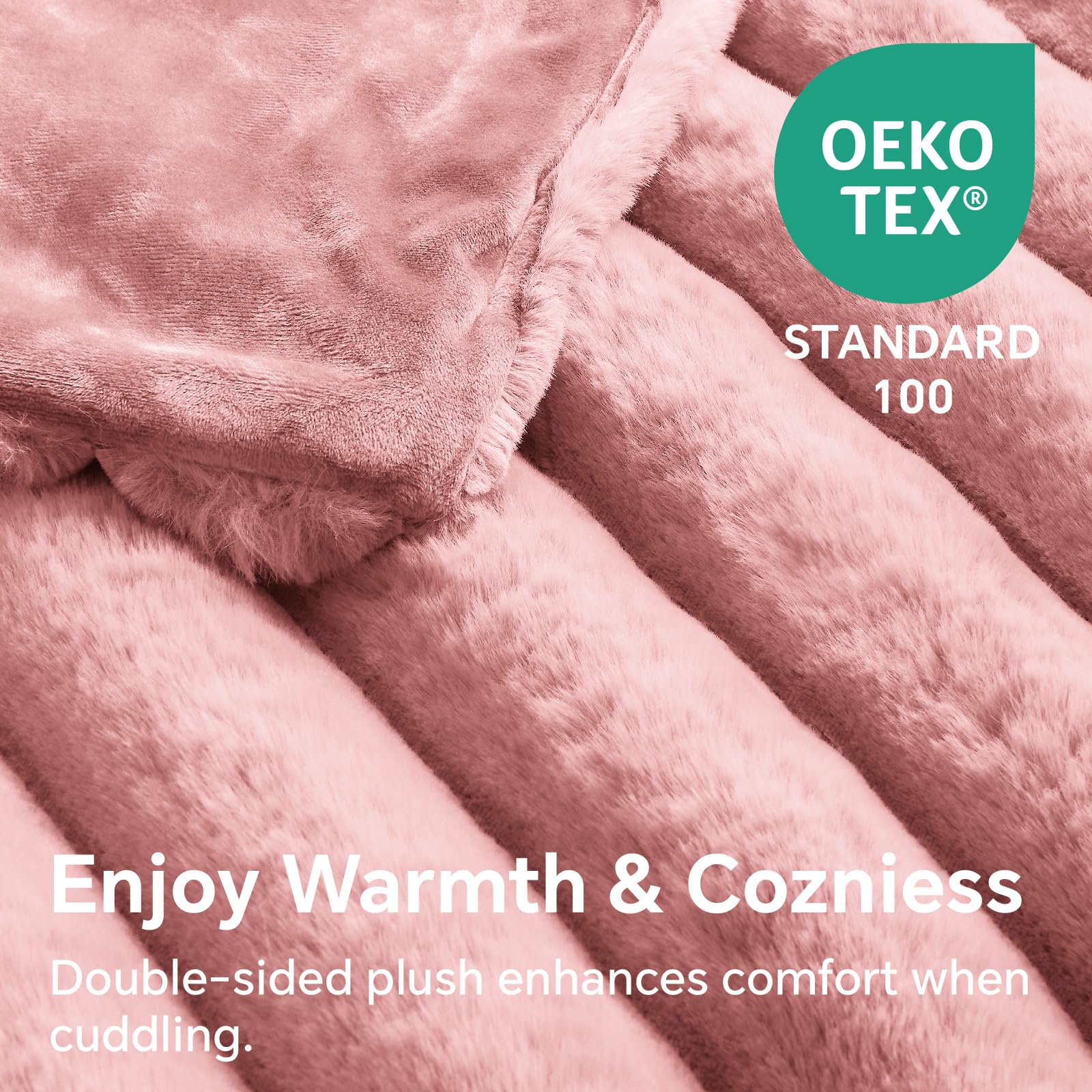 BEDELITE throw draped on sofa adding warmth and stylish decor