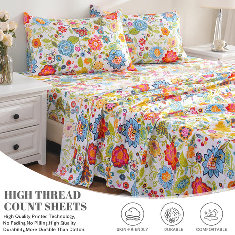 Bedlifes fitted sheet deep pocket displayed on mattress showing secure snug fit