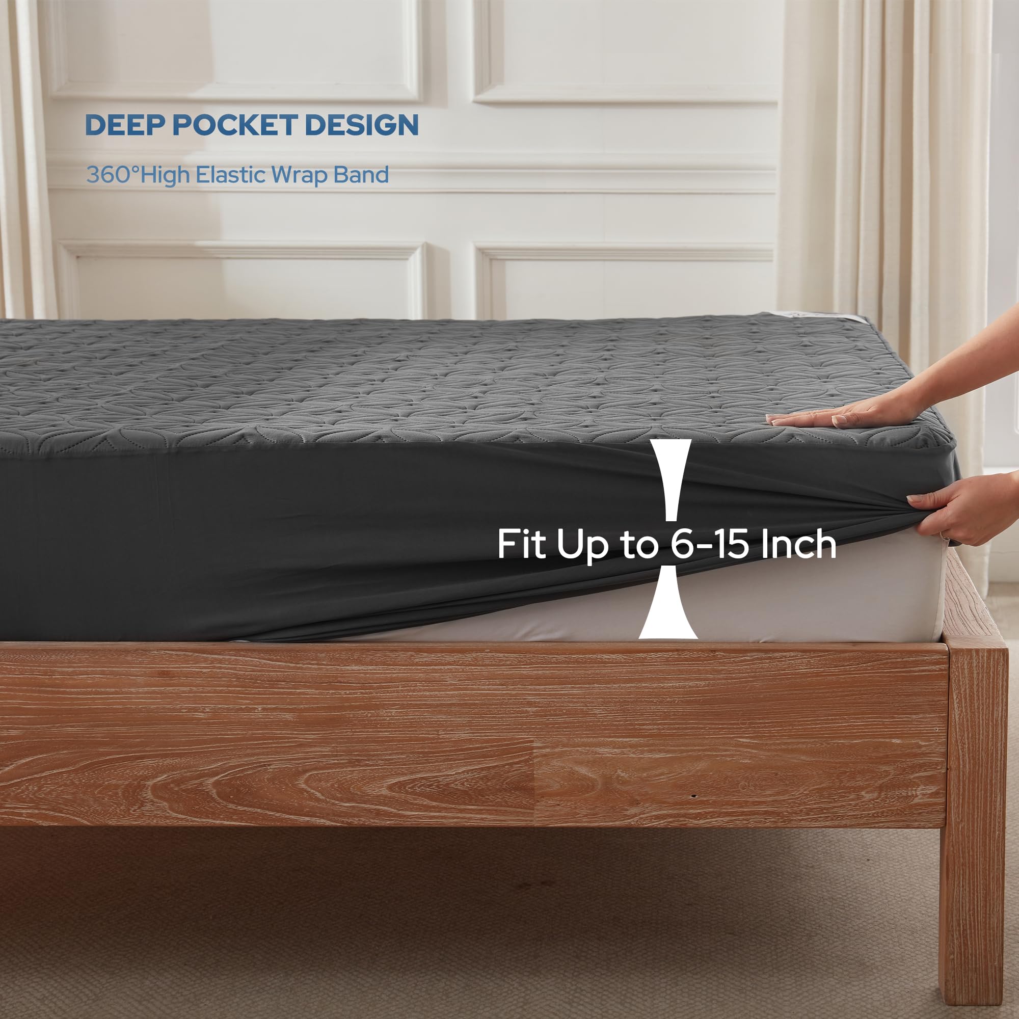 BEDLORE TPU layer closeup demonstrating reliable waterproof protection