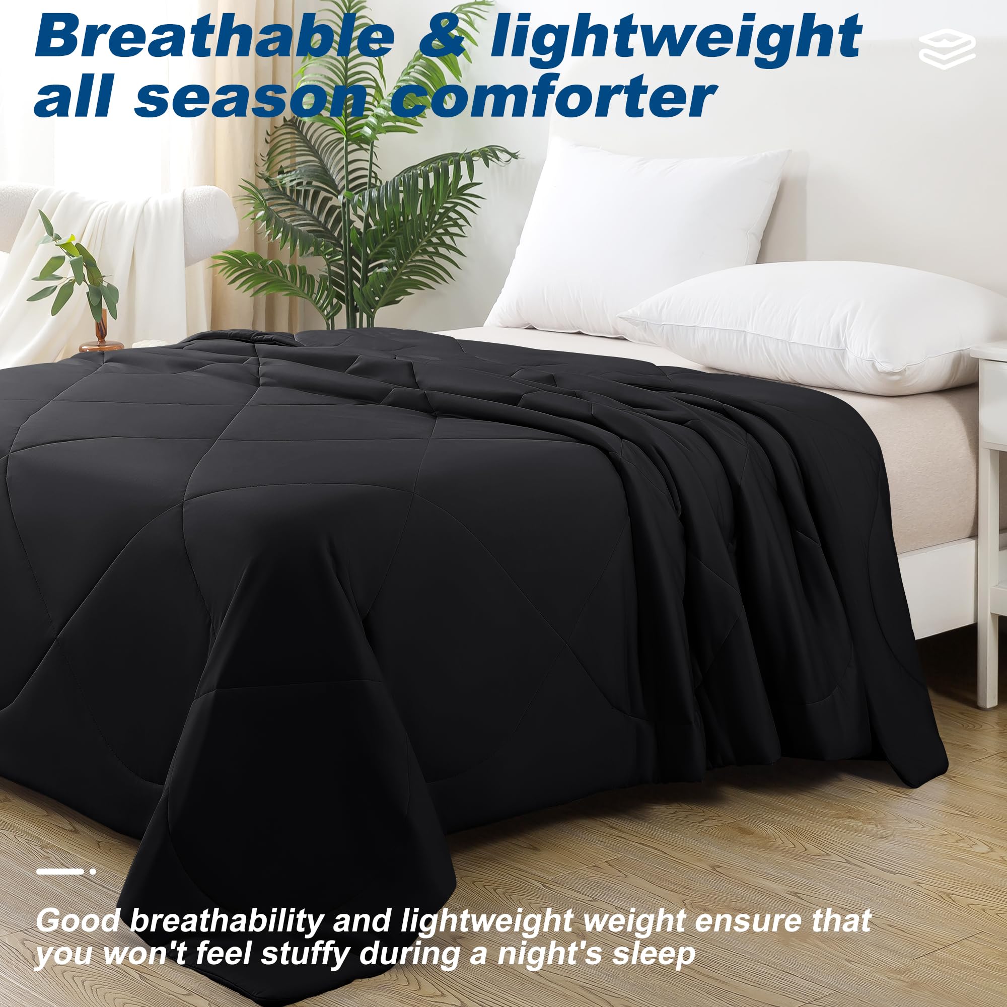 bedsmile care label and washing guidance image showing easy care and long life