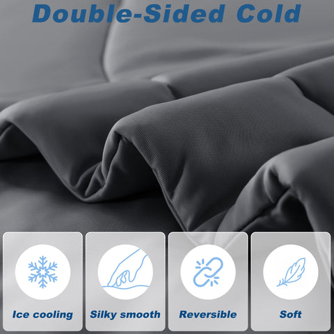bedsmile cooling fabric texture detail highlighting breathable fiber benefit