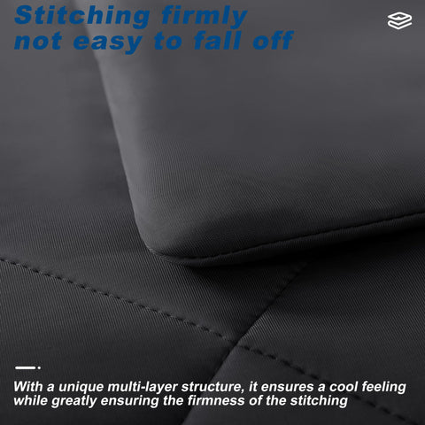 bedsmile comforter on bed at night demonstrating cooler sleep and relaxed posture
