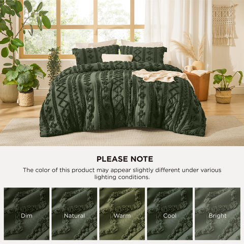 Bedsure bedroom scene with accessories showing styled look and versatile layering