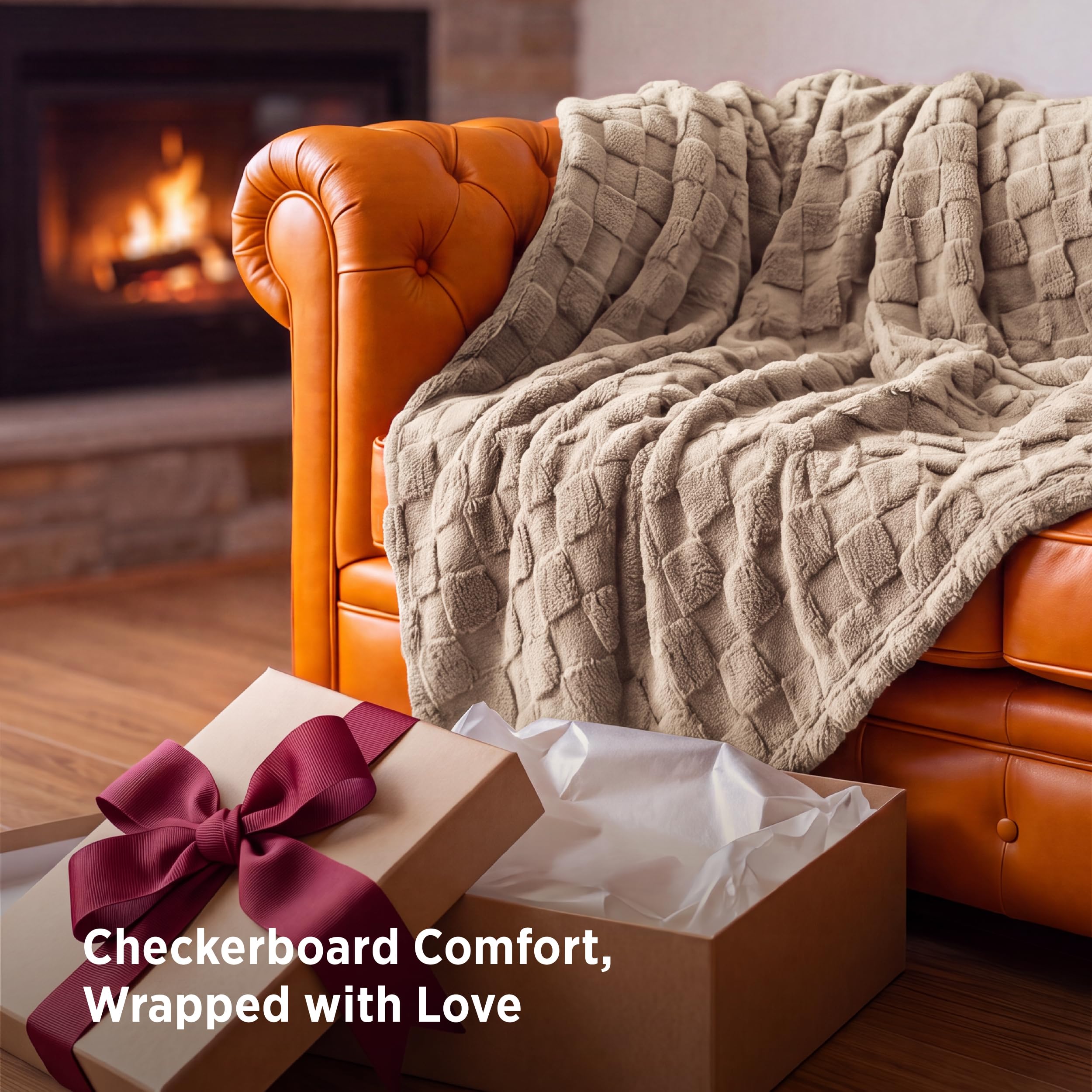 Bedsure blanket corner stitch detail displaying reinforced edge and lasting durability
