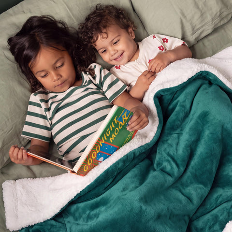 Bedsure blanket folded in gift-ready packaging ideal for gifting