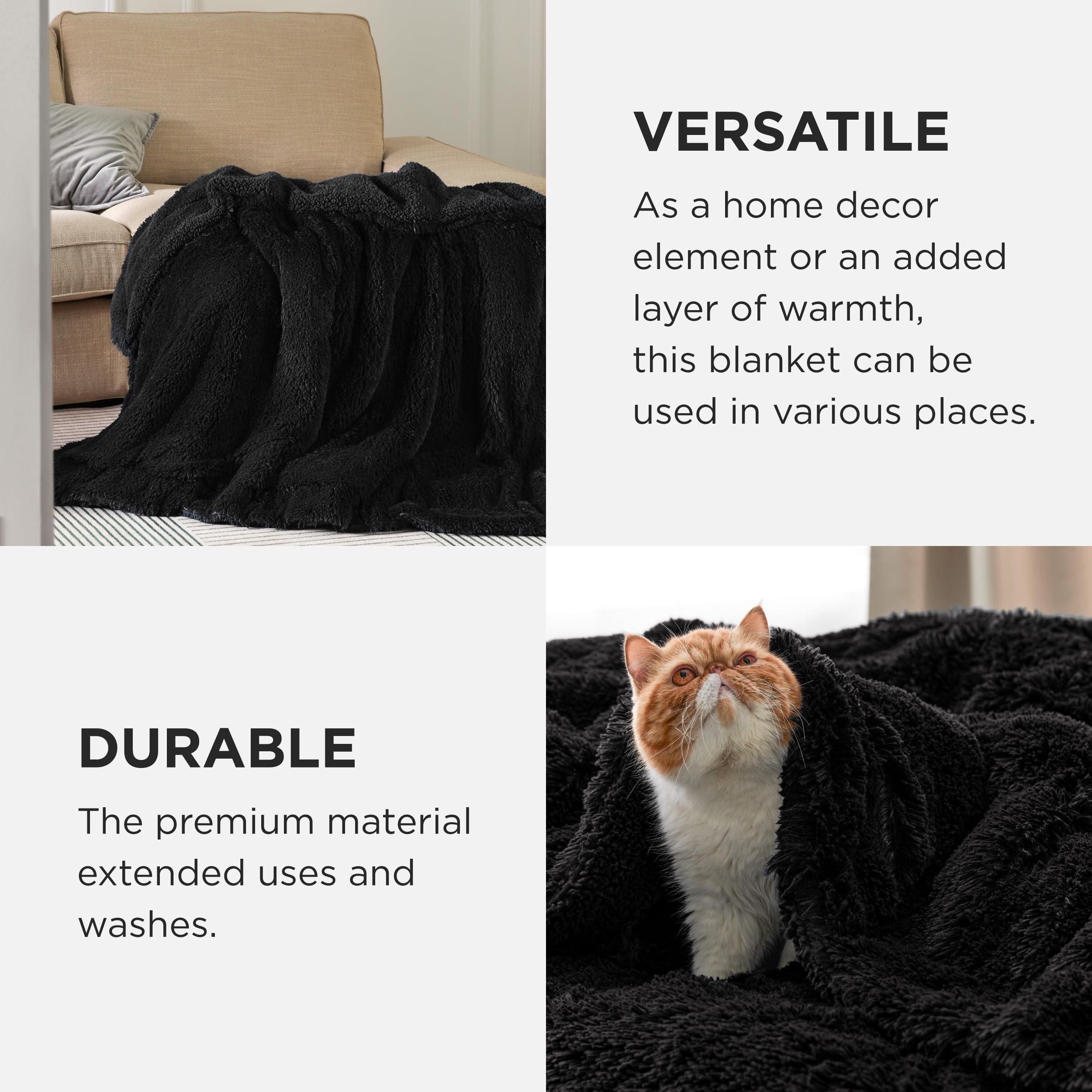 Folded Bedsure blanket in gift packaging ready to present for special occasions