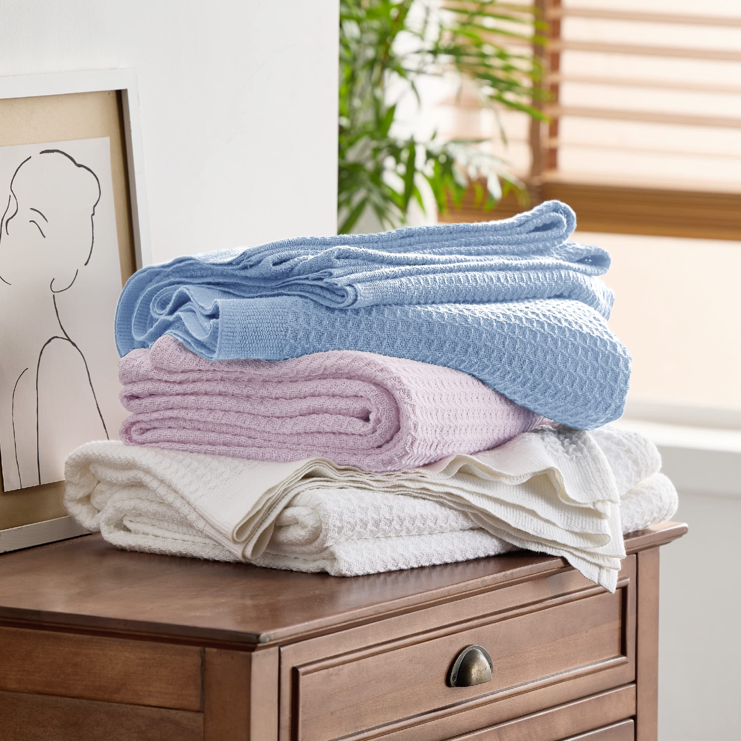 Bedsure blanket fresh from wash showing softness and ease of care