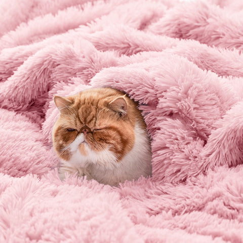 Bedsure blanket draped on king bed providing full coverage and style
