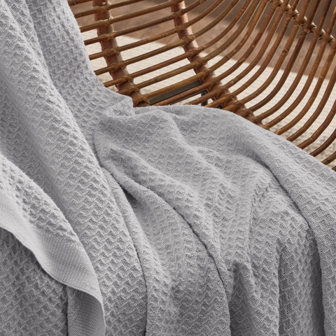 Bedsure queen blanket draped on bed adding stylish layered look