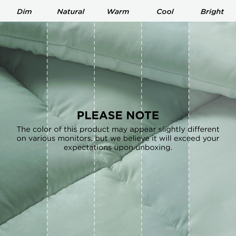 Bedsure care label close-up showing washing instructions for long-lasting benefit