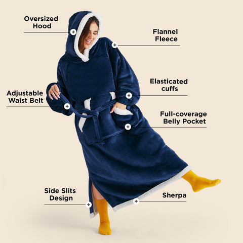 bedsure sherpa fleece close-up texture highlighting plush softness and warmth