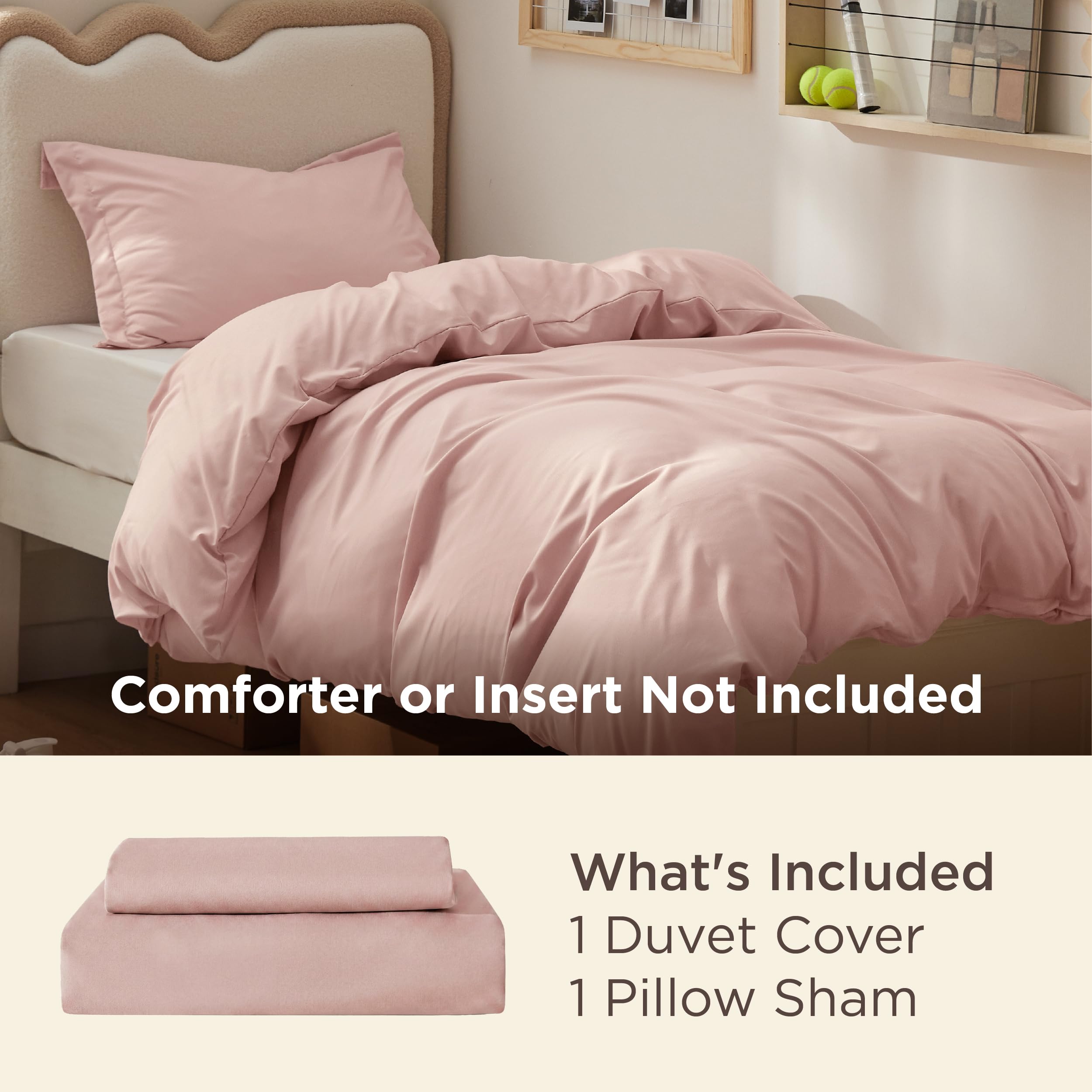 Bedsure close-up of double-brushed texture highlighting softness and cozy feel
