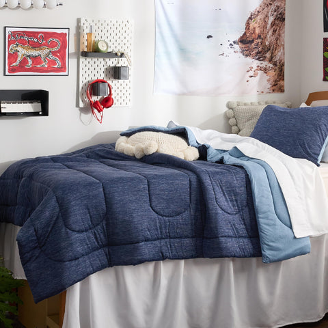 Close-up of Bedsure quilting texture highlighting durable fill stability