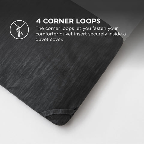 Bedsure edge stitching close-up showing durable seams and neat finish