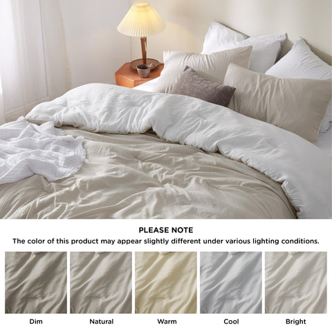 Bedsure comforter folded in packaging illustrating easy storage and gifting benefit