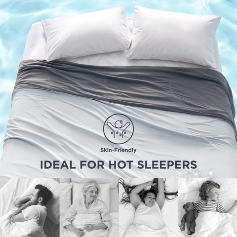 Bedsure comforter on king bed in bedroom illustrating comfortable styling