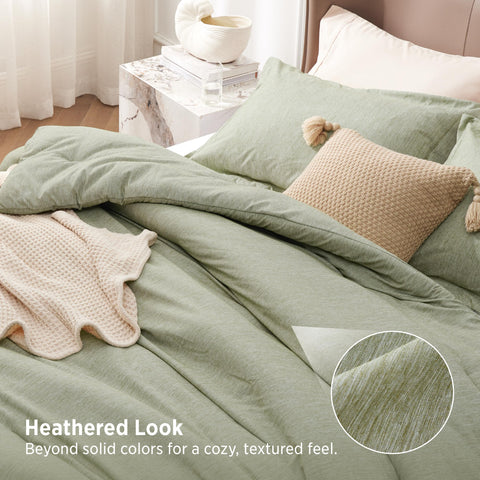 Bedsure corner loop detail that secures comforter inside a duvet cover