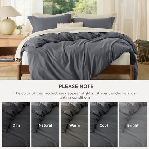 Bedsure interior corner tie detail securing insert and preventing bunching