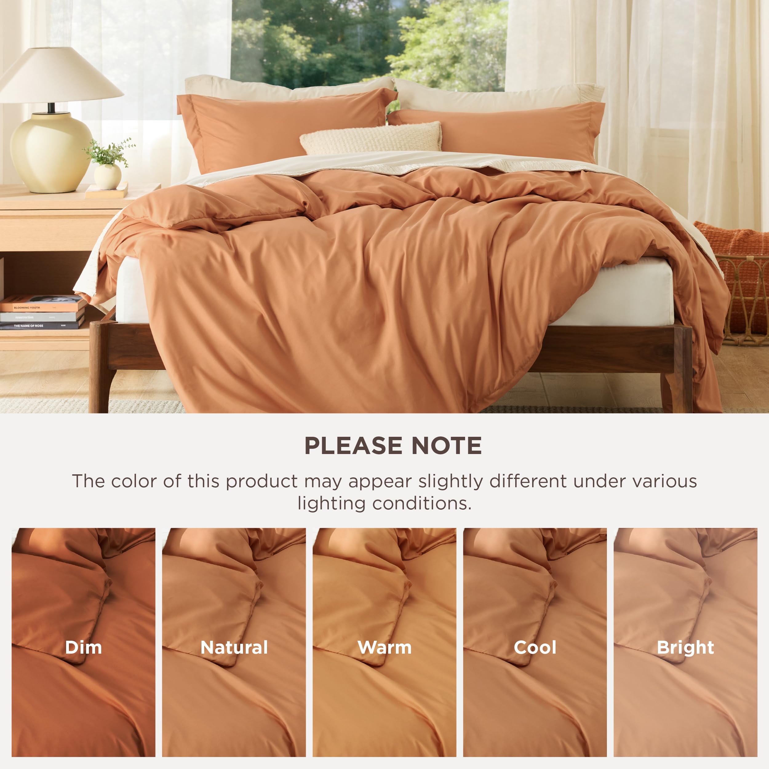 Bedsure interior corner ties keeping the duvet insert stable