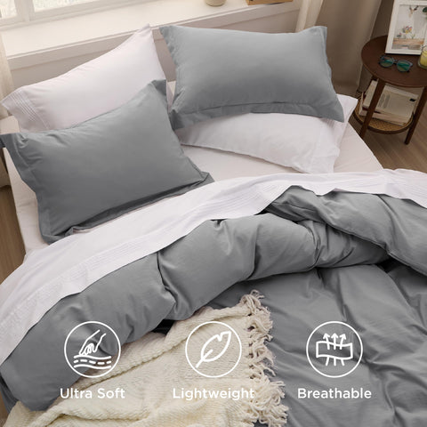 Bedsure interior corner ties keeping duvet insert anchored and even