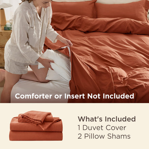 Bedsure close-up of microfiber texture highlighting soft cotton-like feel and breathable comfort