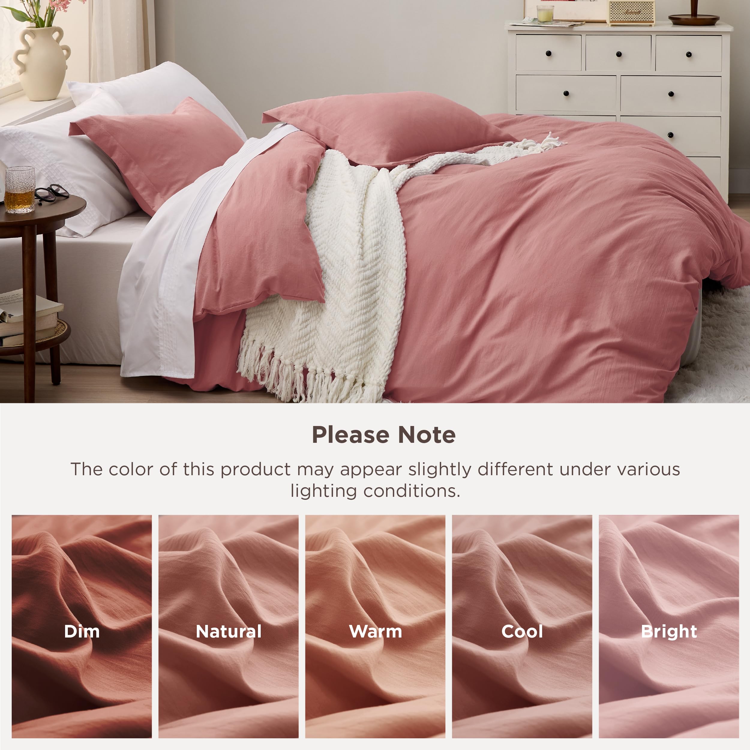 Bedsure folded fabric demonstrating plush softness and lightweight feel