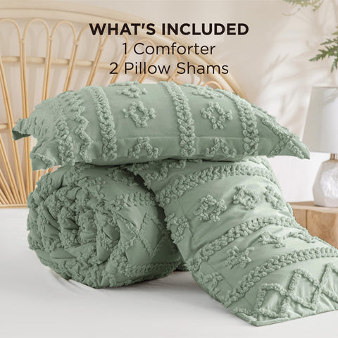 Bedsure jacquard weave close-up showing gentle softness and breathable fabric