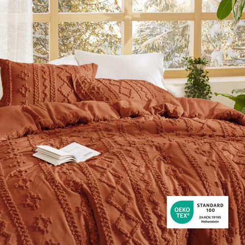 Bedsure macro of soft GentleSoft™ fabric texture for breathable comfort