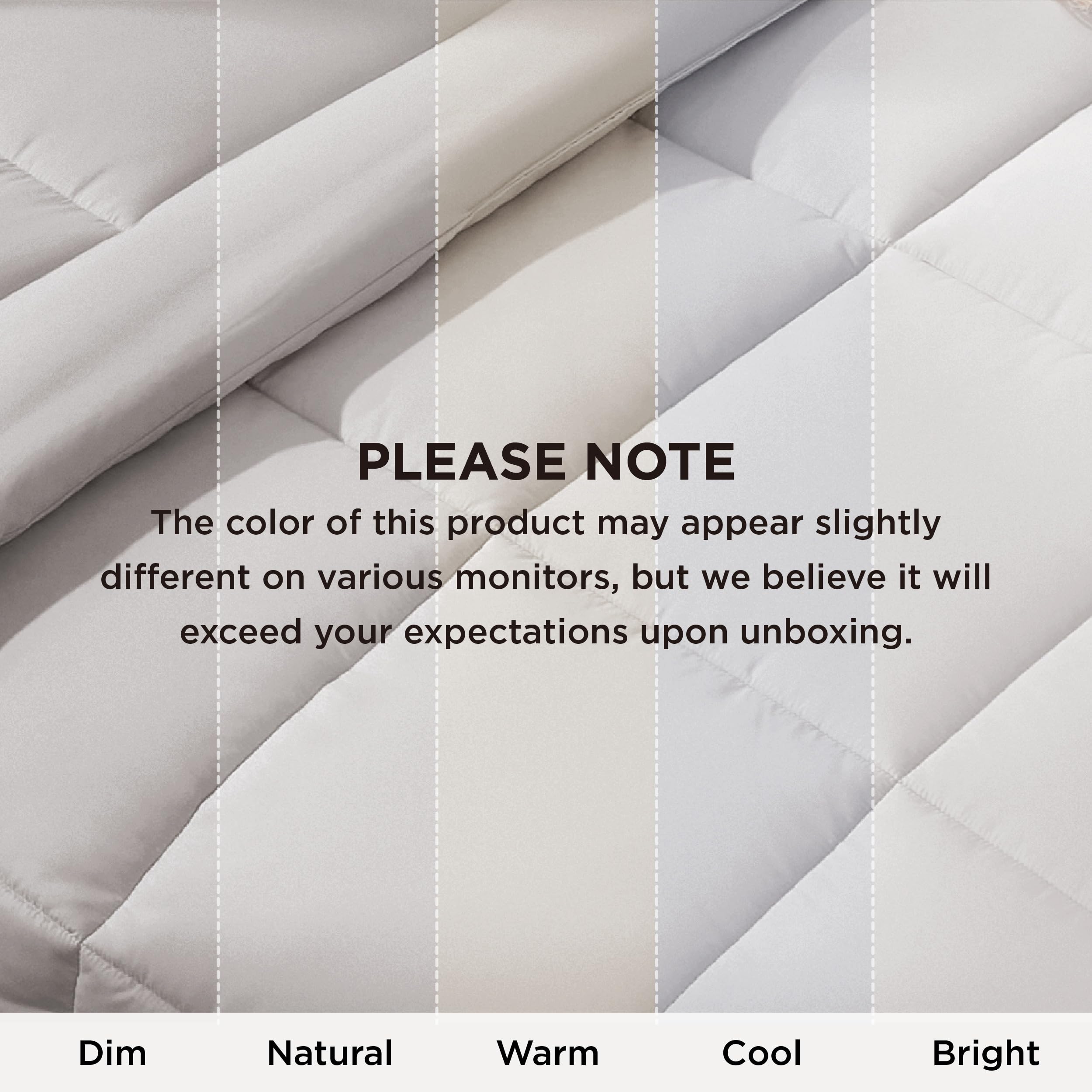 Bedsure folded comforter ready for storage or gifting with neat packaging