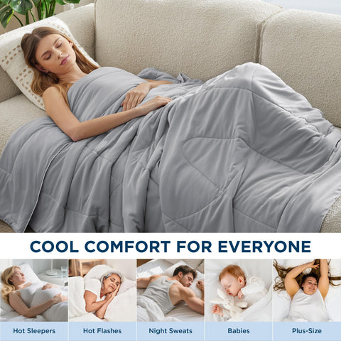 Bedsure folded storage compact presentation for easy laundering and space savings
