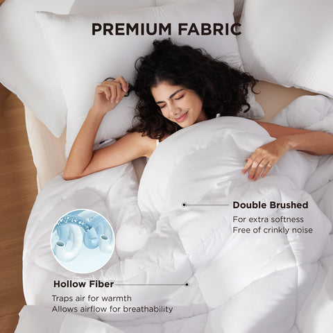 Bedsure comforter corner tab detail for secure duvet insertion benefit