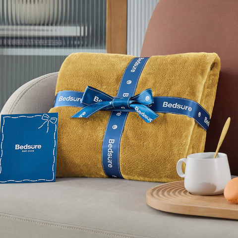 Bedsure GentleSoft used as picnic blanket outdoors showing portability