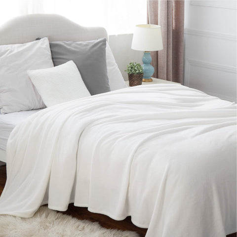 Bedsure gentlesoft close-up fabric texture highlighting plush microfiber softness